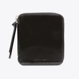 画像: 【Dries Van Noten(ドリスヴァンノッテン)】SQUARE ZIP WALLET/ BLACK