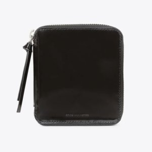 画像: 【Dries Van Noten(ドリスヴァンノッテン)】SQUARE ZIP WALLET/ BLACK