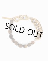 画像: 【Dries Van Noten(ドリスヴァンノッテン)】STONE CHAIN BRACELET/ TIGER EYE