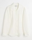 画像1: 【OUR LEGACY(アワーレガシー)】FUNNEL SHIRT/ White Dense Poplin