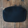 画像1: 【forme(フォルメ)】Coin purse Baby Calf/ Black