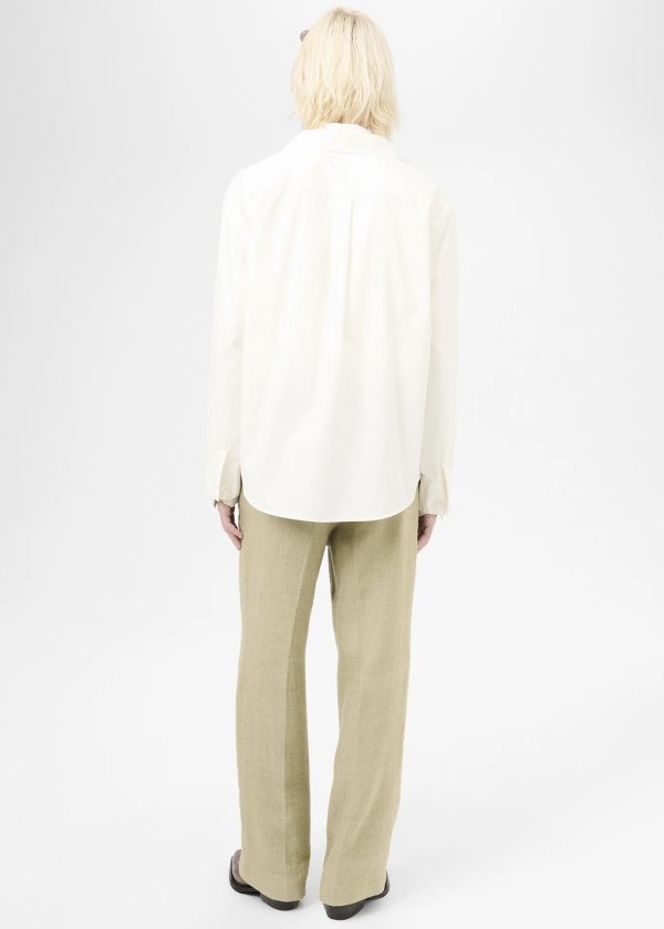 画像5: 【OUR LEGACY(アワーレガシー)】FUNNEL SHIRT/ White Dense Poplin
