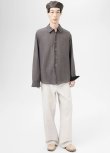 画像2: 【OUR LEGACY(アワーレガシー)】BEYOND SHIRT/ Charcoal Bordeaux