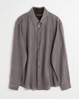 画像: 【OUR LEGACY(アワーレガシー)】BEYOND SHIRT/ Charcoal Bordeaux