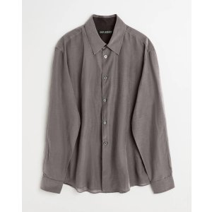 画像: 【OUR LEGACY(アワーレガシー)】BEYOND SHIRT/ Charcoal Bordeaux