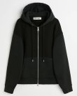 画像1: 【OUR LEGACY(アワーレガシー)】RASCAL HOOD/ Pigment Black Hefty Fleece