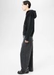 画像4: 【OUR LEGACY(アワーレガシー)】RASCAL HOOD/ Pigment Black Hefty Fleece