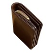 画像2: 【forme(フォルメ)】Short wallet Cordovan/ BURGUNDY