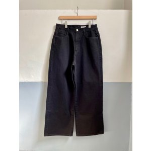 画像: 【nakedgauge(ネイキッドゲージ)】BLACK DENIM FD ASHLEY JEANS