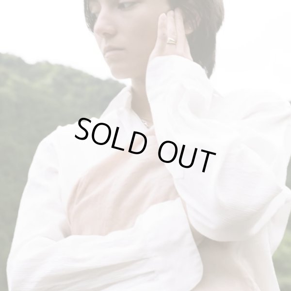 画像2: 【seya.(セヤ)】ETERNAL SHIRT/ TAKASHIMA CREPE SHELL GINGER DYE/ ROSE MOON