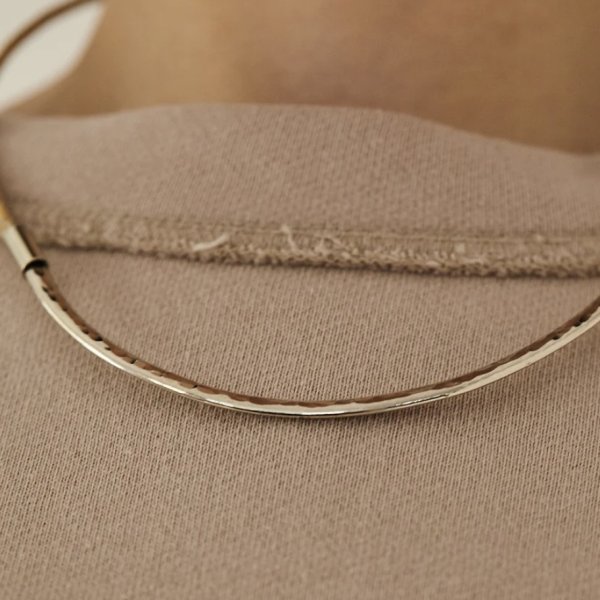 画像3: 【seya.(セヤ)】BOSFOR NECKLACE ALPACA SILVER/ OFF WHITE×SILVER