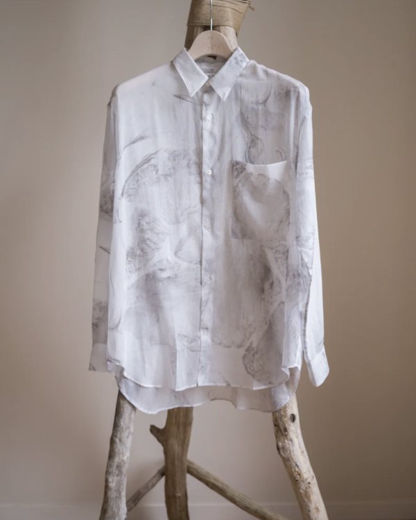 画像1: 【seya.(セヤ)】ETERNAL SHIRT/ SUMIE SHEER COTTON