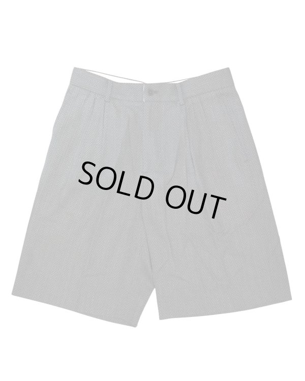 画像1: 【seya.(セヤ)】SPRING SHORT PANTS/ SUMMER HERRINGBONE/ RIVER STONE