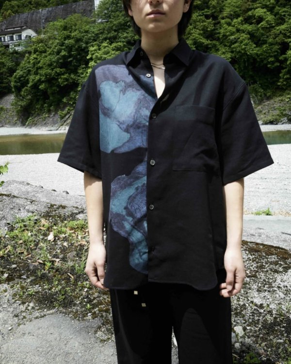 画像1: 【seya.(セヤ)】ETERNAL SUMMER SHIRT/ COTTON GEORGEETTE W