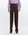 画像5: 【MARKAWARE(マーカウェア)】ORGANIC 2/80 GABARDINE DOUBLE PLEATED WIDE TROUSERS　”Olive Drab”
