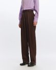 画像4: 【MARKAWARE(マーカウェア)】ORGANIC 2/80 GABARDINE DOUBLE PLEATED WIDE TROUSERS　”Olive Drab”