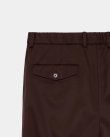 画像3: 【MARKAWARE(マーカウェア)】ORGANIC 2/80 GABARDINE DOUBLE PLEATED WIDE TROUSERS　”Olive Drab”