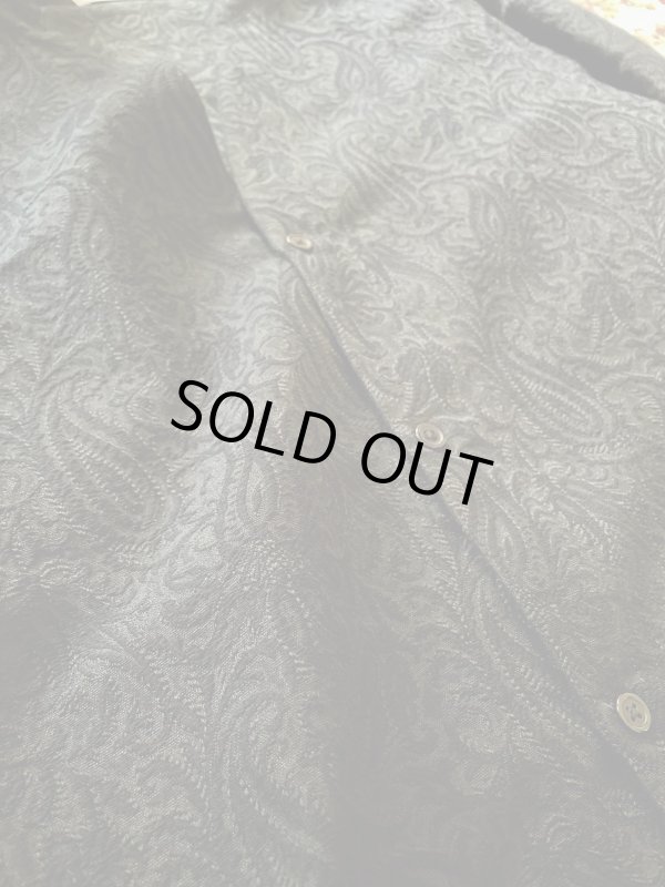 画像5: 【marka(マーカ)】PAISLEY JACQUARD BAND COLLAR SKIPPER SHIRT/Dark Navy
