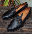 画像5: 【Le Yucca's(レユッカス)】Bit Loafer(Y27217)-OSTRICH-/ NERO(Black)