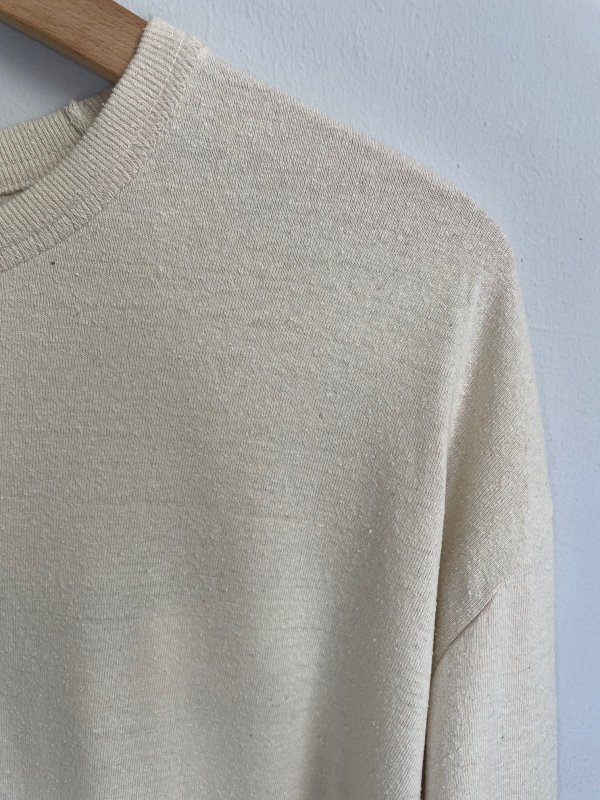 画像5: 【marka(マーカ)】ROUND HEM CREW NECK　”IVORY”