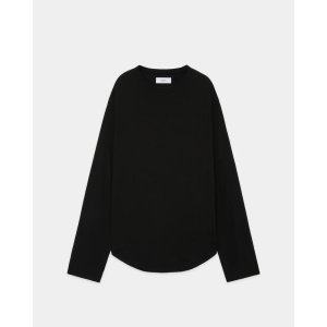 画像: 【marka(マーカ)】ROUND HEM CREW NECK　”BLACK”
