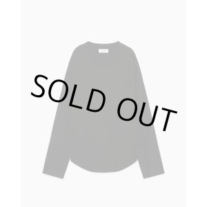 画像: 【marka(マーカ)】ROUND HEM CREW NECK　”BLACK”
