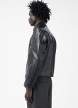 画像5: 【OUR LEGACY(アワーレガシー)】MINI JACKET/ Top Dyed Black Leather