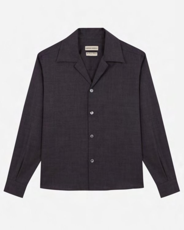画像1: 【CAMISAS MANOLO(カミサスマノロ)】GREY BUENAS NOCHES SHIRT