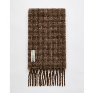 画像: 【OUR LEGACY(アワーレガシー)】ESTATE SCARF/ Dorf Check Fuzzy Alpaca