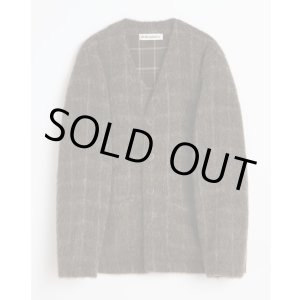 画像: 【OUR LEGACY(アワーレガシー)】CARDIGAN/ Dorf Check Hairy Wool