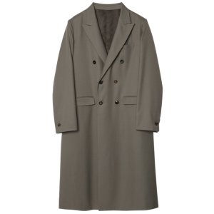 画像: 【IRENISA(イレニサ)】DOUBLE-BREASTED CHESTER COAT / STONE GRAY