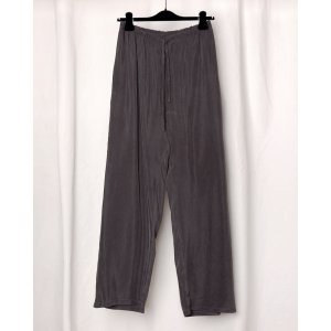 画像: 【GABRIELA COLL GARMENTS(ガブリエラコールガーメンツ)】CUPRO DRAWSTRING TROUSERS/ BROWN