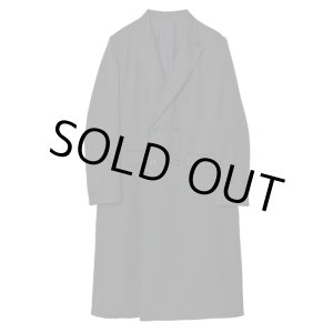 画像: 【IRENISA(イレニサ)】DOUBLE-BREASTED CHESTER COAT / CHARCOAL GRAY