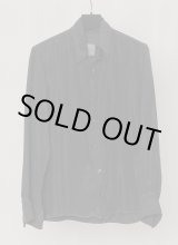 画像: 【GABRIELA COLL GARMENTS(ガブリエラコールガーメンツ)】DOUBLE CUPRO POCKET SHIRT/ BLACK