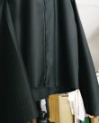 画像3: 【GABRIELA COLL GARMENTS(ガブリエラコールガーメンツ)】FINE WOOL ZIPPER SHIRT/ BLACK