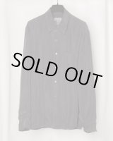 画像: 【GABRIELA COLL GARMENTS(ガブリエラコールガーメンツ)】DOUBLE CUPRO POCKET SHIRT/ BROWN