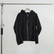 画像1: 【NVRFRGT(ネヴァーフォーゲット)】FULL ZIP UP HOODIE　”Black”