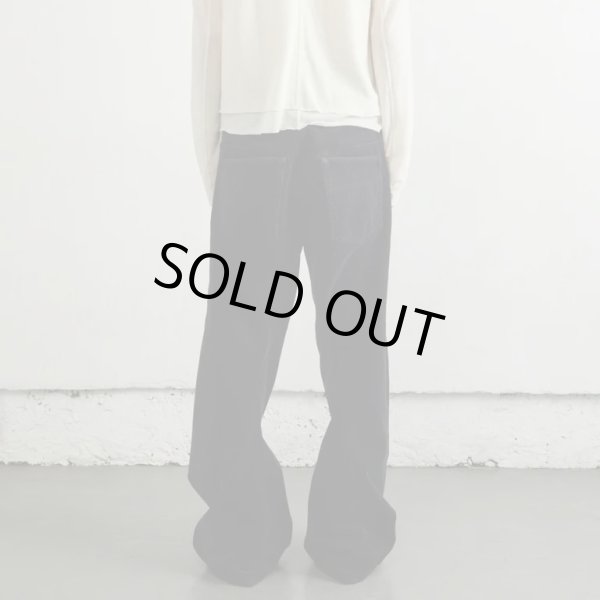 画像4: 【NVRFRGT(ネヴァーフォーゲット)】3D TWISTED WIDE LEG 5P PANTS CORDUROY　”Black”