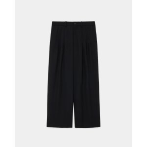 画像: 【MARKAWARE(マーカウェア)】ORGANIC WOOL SURVIVAL CLOTH／TRIPLE PLEATED WIDE TROUSERS ”BLACK”