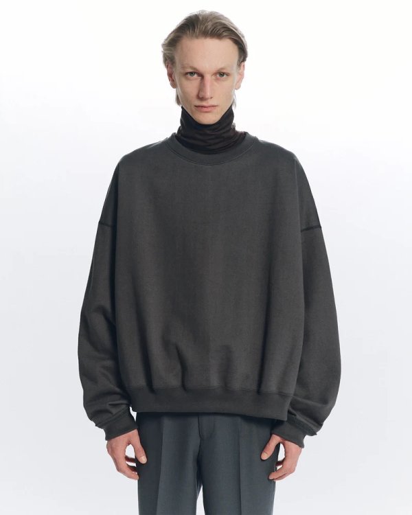 画像1: 【MARKAWARE(マーカウェア)】HUGE SWEAT SHORT  ”FOREST GRAY”