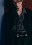 画像5: 【ANTHEM A(アンセムエー)】PIGMENT CUPRO OPEN COLLAR SHIRTS/ CHARCOAL