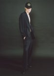 画像1: 【ANTHEM A(アンセムエー)】FLANNEL STRIPE BROKEN JACKET/ NAVY STRIPE
