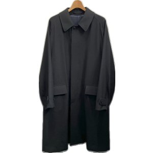 画像: 【marka(マーカ)】RAGLAN SLEEVE COAT 　”CHAMBRAY BLACK”