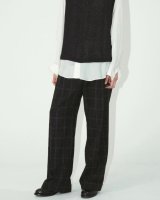 画像: 【ensou.(エンソウ)】Doni's Trousers/ Black Check
