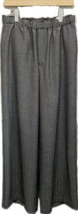 画像: 【marka(マーカ)】WIDE LEG EASY PANTS  　”HERRINGBONE”