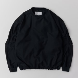 画像: 【UNTRACE(アントレース)】TPO スモック L/S(_152)/ BLACK