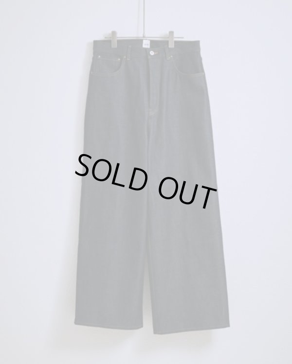 画像1: 【BISOWN(ビソウン)】BISOWN WIDE DENIM/ INDIGO RIGID