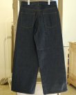 画像2: 【BISOWN(ビソウン)】BISOWN WIDE DENIM/ INDIGO RIGID