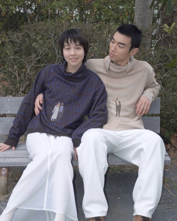 画像4: 【Kota Gushiken(コウタグシケン)】Chiara and Luca at Their Wedding Party/ Dark Brown