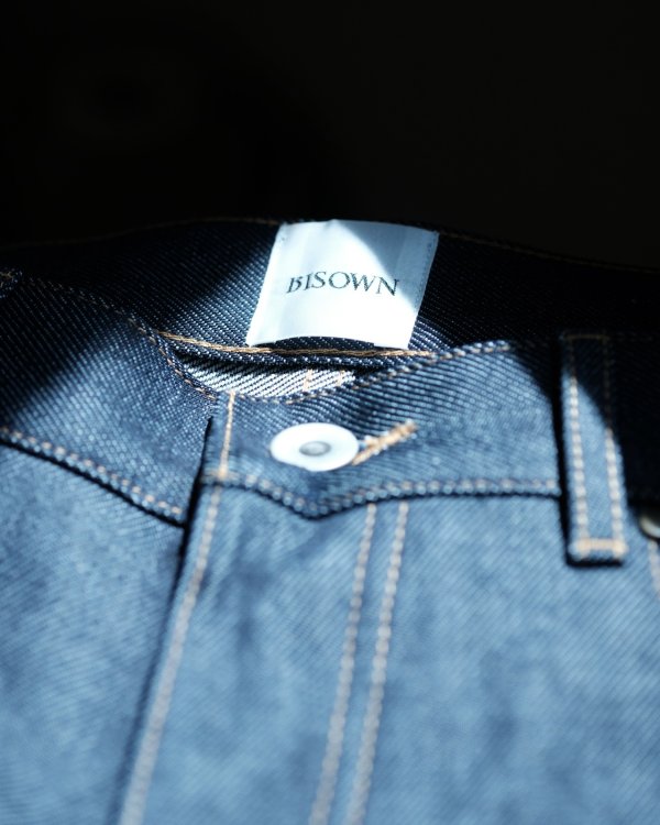 画像3: 【BISOWN(ビソウン)】BISOWN DENIM/ INDIGO RIGID